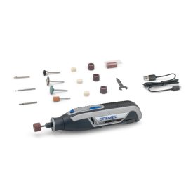DREMEL Lite Multifunkčný nástroj + 15-dielna sada príslušenstva USB nabíjateľný 7760-15   DREMEL Lite Multifunkčný nástroj + 15-dielna sada príslušenstva USB nabíjateľný 7760-15