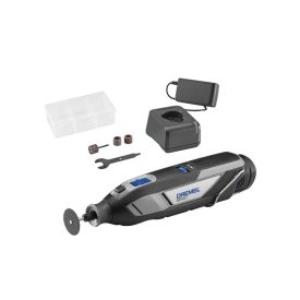 DREMEL Akumulátorový multifunkčný nástroj + sada 5 doplnkov 8240-5 (1 x 2,0 Ah batéria + nabíjačka)   DREMEL Akumulátorový multifunkčný nástroj + sada 5 doplnkov 8240-5 (1 x 2,0 Ah batéria + nabíjačka)