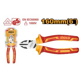 INGCO Bočná kliešte 160 mm izolované do 1000 V INGCO Bočná kliešte 160 mm izolované do 1000 V