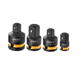 INGCO Adaptér na nástrčné kľúče 4-dielny 1/4"<-->3/8", 1/2"<-->3/8"   INGCO Adaptér na nástrčné kľúče 4-dielny 1/4"<-->3/8", 1/2"<-->3/8"