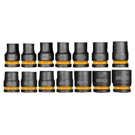 INGCO Sada náradia pre stroje 14 dielna 1/2" 10-27 mm CrMo