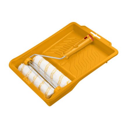 INGCO Sada mikrovláknových maľovacích valčekov 4 dielna 230 x 12 x 6 mm