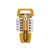 INGCO Sada dutinových kľúčov 12 kusov 1/2" 10-24 mm CrV