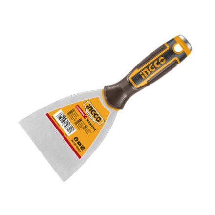 INGCO Špachtľa 80 mm inox s mäkkou rukoväťou