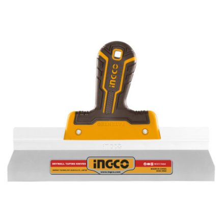 INGCO Stierka pre stenu 300 mm inox s mäkkou rukoväťou