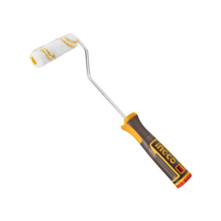 INGCO Mikrovláknový malířský válec s rukoväťou 100 x 12 x 6 mm mäkký držiak