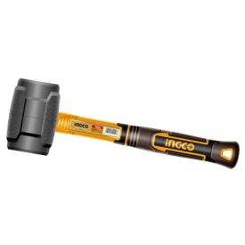 INGCO Gumové kladivo 450 g s držadlom z sklených vlákien INGCO Gumové kladivo 450 g s držadlom z sklených vlákien