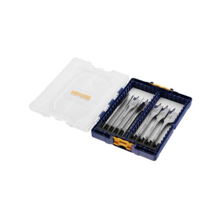 IRWIN Ploché drevovrtáky set 8 ks Blue Groove 4x (12 - 32 mm)