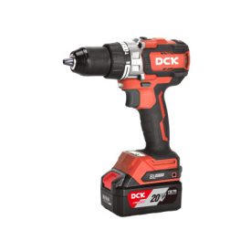 DCK Akkus ütvefúró-csavarozó 160 Nm szénkefe nélküli 20 V (1 x 5,0 Ah akku + töltő)   DCK Akkus ütvefúró-csavarozó 160 Nm szénkefe nélküli 20 V (1 x 5,0 Ah akku + töltő)