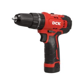 DCK Akumulátorová príklepová vŕtačka-skrutkovač 35 Nm bezuhlíková 12 V (2 x 2,0 Ah akumulátory + nabíjačka)   DCK Akumulátorová príklepová vŕtačka-skrutkovač 35 Nm bezuhlíková 12 V (2 x 2,0 Ah akumulátory + nabíjačka)