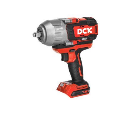 DCK Akkus ütvecsavarozó 1/2" 1218 Nm szénkefe nélküli 20 V (akku és töltő nélkül)