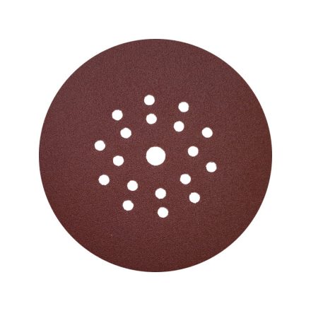 GERMAFLEX Brúsny kotúč na suchý zips 225 mm / P60 18+1 otvor (5 ks)