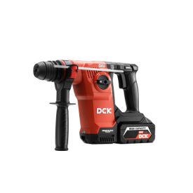 DCK Akkus kombikalapács 2,8 J SDS-Plus szénkefe nélküli 20 V (2 x 6,0 Ah akku + töltő)   DCK Akkus kombikalapács 2,8 J SDS-Plus szénkefe nélküli 20 V (2 x 6,0 Ah akku + töltő)
