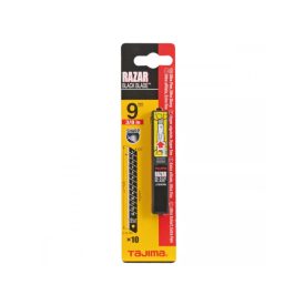TAJIMA Razar Black Lámavá čepeľ 9 mm čierna (10 ks) TAJIMA Razar Black Lámavá čepeľ 9 mm čierna (10 ks)