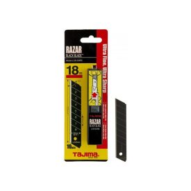 TAJIMA Razar Black Lámavá čepeľ 18 mm čierna (10 ks) TAJIMA Razar Black Lámavá čepeľ 18 mm čierna (10 ks)