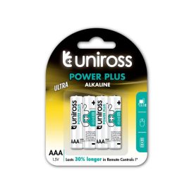 UNIROSS AAA/mikroodolná alkalická batéria 1,5 V (4ks) UNIROSS AAA/mikroodolná alkalická batéria 1,5 V (4ks)
