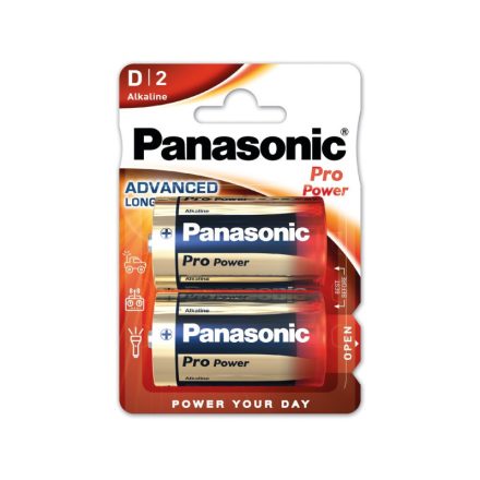 PANASONIC D/goliath super odolná alkalická batéria 1,5 V (2 ks)