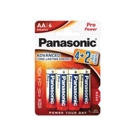 PANASONIC AA/tužková super odolná alkalická batéria 1,5 V (6 ks)   PANASONIC AA/tužková super odolná alkalická batéria 1,5 V (6 ks)