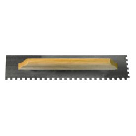 Zúbkovaná špachtľa 120 x 500 mm maďarská 10 x 10 mm Zúbkovaná špachtľa 120 x 500 mm maďarská 10 x 10 mm
