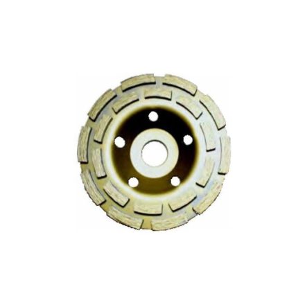 GERMAFLEX Diamantový brúsny kotúč 125 x 22,2 mm dvojriadový