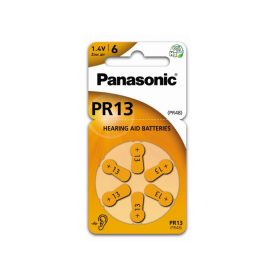 Batéria do načúvacieho prístroja PANASONIC PR13 zinok-vzduch 1,4 V (6 ks)   Batéria do načúvacieho prístroja PANASONIC PR13 zinok-vzduch 1,4 V (6 ks)