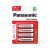 PANASONIC AA/tužková zinkovo-mangánová odolná batéria 1,5 V (4 ks)