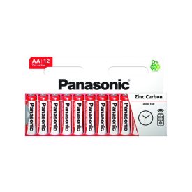 PANASONIC AA/tužková zinkovo-mangánová odolná batéria 1,5 V (12 ks)   PANASONIC AA/tužková zinkovo-mangánová odolná batéria 1,5 V (12 ks)