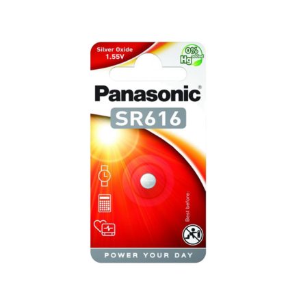 PANASONIC SR616 mincový článok z oxidu striebra 1,55 V