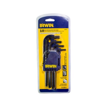 IRWIN Súprava imbusových kľúčov s guľovou hlavou 10 dielov (1,5-10 mm)