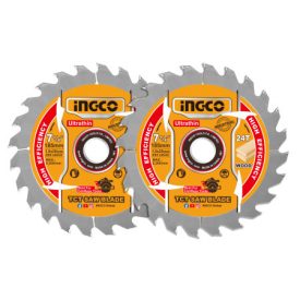 INGCO Pilový kotúč na drevo 185 x 20 x 1,0 mm / 24T (2 ks)   INGCO Pilový kotúč na drevo 185 x 20 x 1,0 mm / 24T (2 ks)