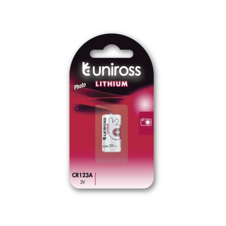 Batéria UNIROSS CR123A 3 V