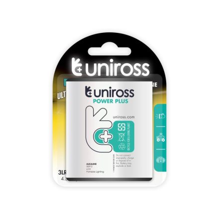 Plochá batéria UNIROSS 4,5V