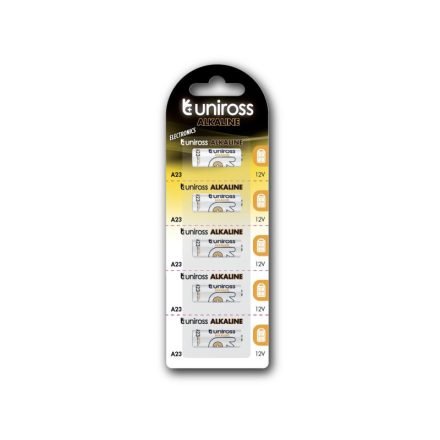 UNIROSS A23/23A alkalická batéria 12 V (5 ks)