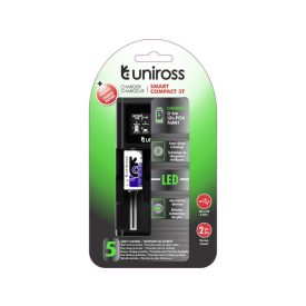 UNIROSS Li-ion/Ni-MH/LiFePo4 kompaktný rýchlonabíjací LCD displej   UNIROSS Li-ion/Ni-MH/LiFePo4 kompaktný rýchlonabíjací LCD displej