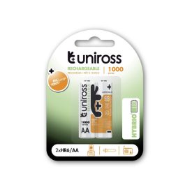 UNIROSS AA/tužková batéria 1,2 V 1000 mAh (2 ks) UNIROSS AA/tužková batéria 1,2 V 1000 mAh (2 ks)