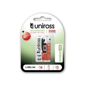 UNIROSS AA/tužková batéria 1,2 V 2500 mAh (2 ks) UNIROSS AA/tužková batéria 1,2 V 2500 mAh (2 ks)