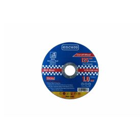 ENCORE Brúsny kotúč na kov 125 x 1,0 x 22,23 mm nerez ENCORE Brúsny kotúč na kov 125 x 1,0 x 22,23 mm nerez