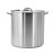 YATO GASTRO Hrniec s pokrievkou 98,2 l 500 x 500 mm inox