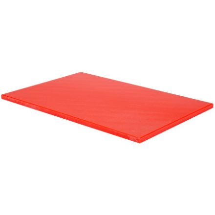 YATO GASTRO Doska na krájanie 450 x 300 x 13 mm PE červená