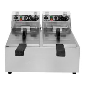 Dvojitá olejová fritéza YATO GASTRO 2 x 3,5 litra 2 x 2000 W   Dvojitá olejová fritéza YATO GASTRO 2 x 3,5 litra 2 x 2000 W