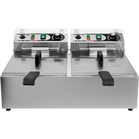 YATO GASTRO Stolná fritéza 2 x 6 litrov 2 x 3000 W YATO GASTRO Stolná fritéza 2 x 6 litrov 2 x 3000 W