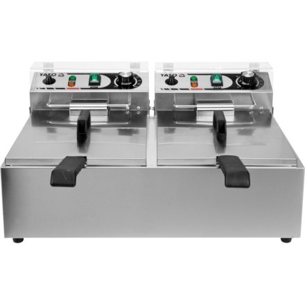 YATO GASTRO Stolná fritéza 2 x 6 litrov 2 x 3000 W