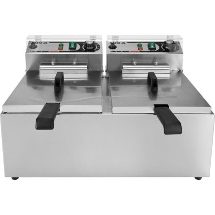 YATO GASTRO Stolná fritéza 2 x 11,5 litra 2 x 5000 W