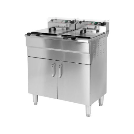 YATO GASTRO Olejová fritéza 2 x 11,5 litra 2 x 5000 W
