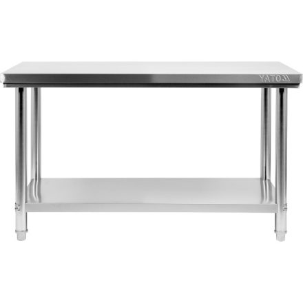 Pracovný stôl YATO GASTRO Inox so spodnou policou