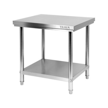 Pracovný stôl YATO GASTRO Inox so spodnou policou