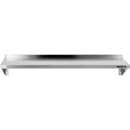 YATO GASTRO Inox nástenná polica 1200 x 300 x 180 mm