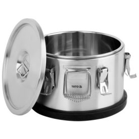 YATO GASTRO vaňa na rozvoz potravín dvojplášťová 10 litrov inox   YATO GASTRO vaňa na rozvoz potravín dvojplášťová 10 litrov inox