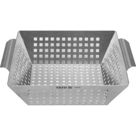 YATO GASTRO Grilovací kôš 260 x 220 x 70 mm inox