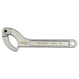 YATO Nastaviteľný kľúč 80-120 mm / 340 mm CrV YATO Nastaviteľný kľúč 80-120 mm / 340 mm CrV